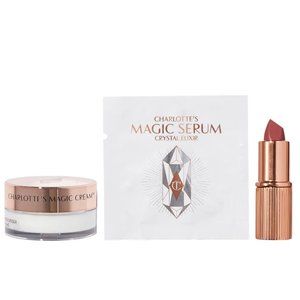 Charlotte Tilbury Iconic Glam : Moisturizer and Lipstick set